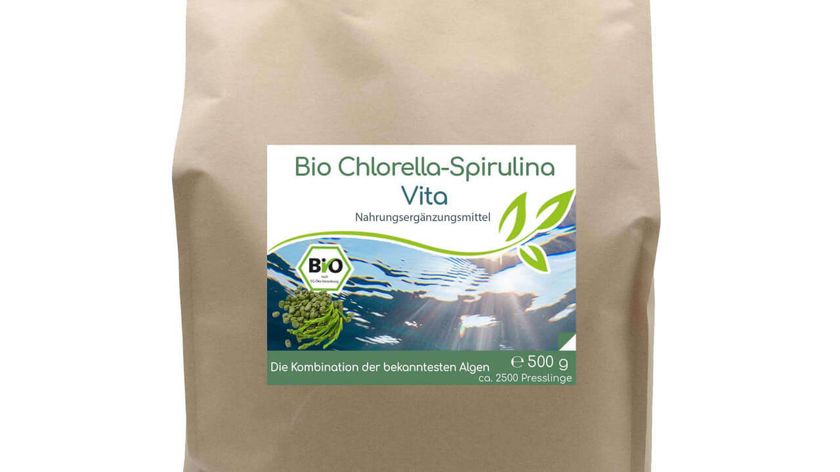 Bio Chlorella-Spirulina Vita Presslinge / Tabletten 4-Monatsvorrat - 500g Vorratsbeutel