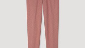 hessnatur Damen Pyjamahose aus Bio-Baumwolle - rot - Größe 40