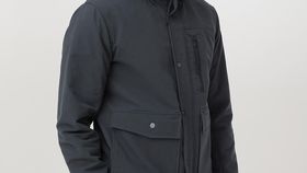 hessnatur Herren Softshell Jacke Regular NATURE SHELL aus Bio-Baumwolle - grün - Größe 54