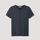 hessnatur Herren V-Shirt aus Bio-Baumwolle - blau - Größe 54