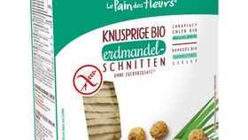 Blumenbrot Erdmandel: Nussiges Bio Knusperbrot glutenfrei