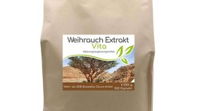 Weihrauch-Extrakt Vita | 500 Kapseln im Vorratsbeutel (>65% Boswellia-Säuren-Anteil)