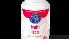 Multi-Iron, Eisen mit Vitamin B12, 90 Kapseln
