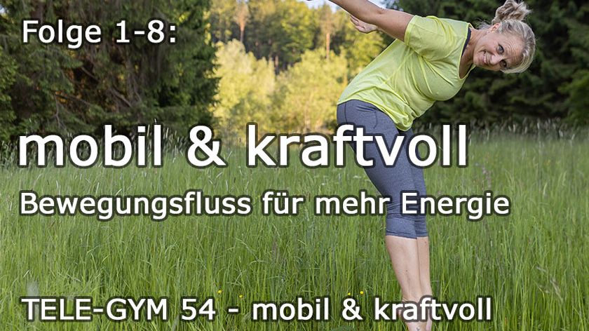 TELE-GYM 54 mobil und kraftvoll Folge 1-8 Komplett VOD