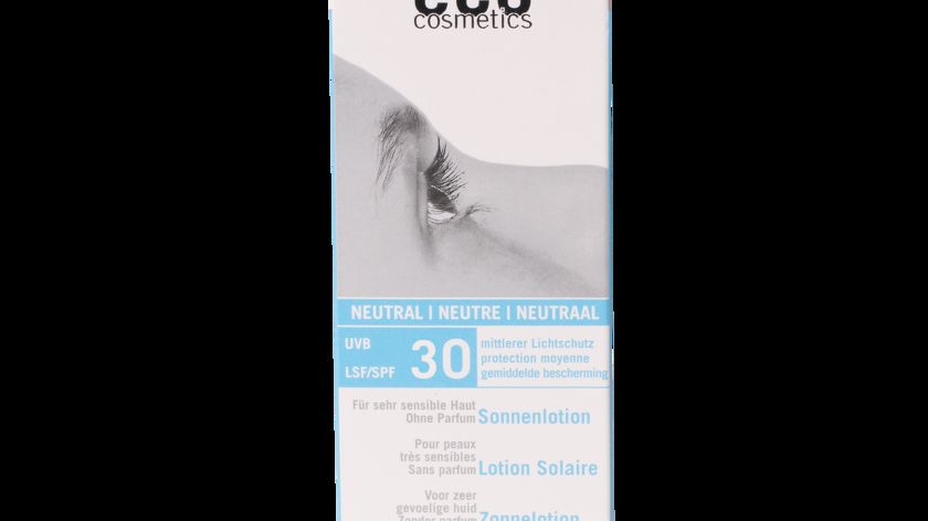 eco-cosmetics Sonnenlotion LSF 30, 100 ml - ohne Parfum