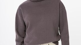 hessnatur Damen Sweatshirt BetterRecycling aus Bio-Baumwolle - lila - Größe 46