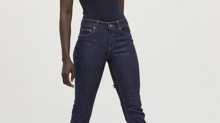 hessnatur Damen Jeans Lea Slim Fit aus Bio-Denim - blau - Größe 31/32