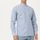 hessnatur Herren Hemd Modern Fit aus Bio-Baumwolle mit Hanf und Yak - blau - Größe 37/38
