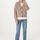 hessnatur Damen Cardigan Relaxed aus Bio-Baumwolle und Bio-Merinowolle - rosa - Größe XS