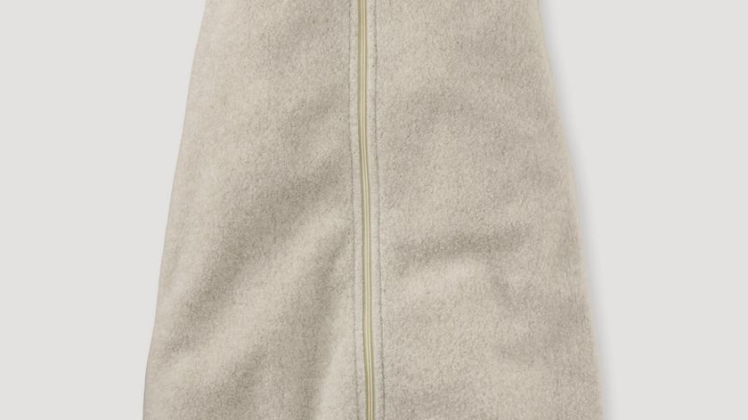 hessnatur Baby Fleece Schlafsack aus Bio-Baumwolle - beige - Größe 2