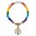 Tikra "Baum des Lebens Rainbow" Kristallglasperlen/Messing 6cm