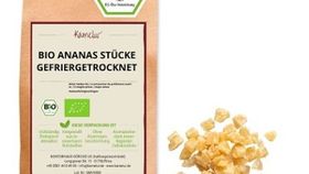 Bio Ananas Stücke, gefriergetrocknet
