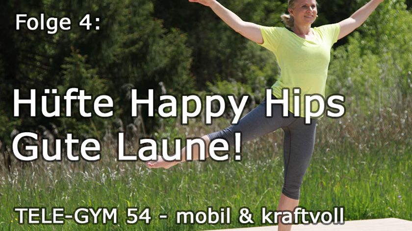 TELE-GYM 54 mobil &amp; kraftvoll Folge 4 Hüfte Happy Hips - Gute Laune! VOD