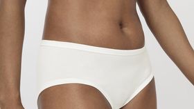 hessnatur Damen Panty Low Cut PURE BALANCE aus Bio-Baumwolle und Tencel™ Modal - weiß - Größe 42