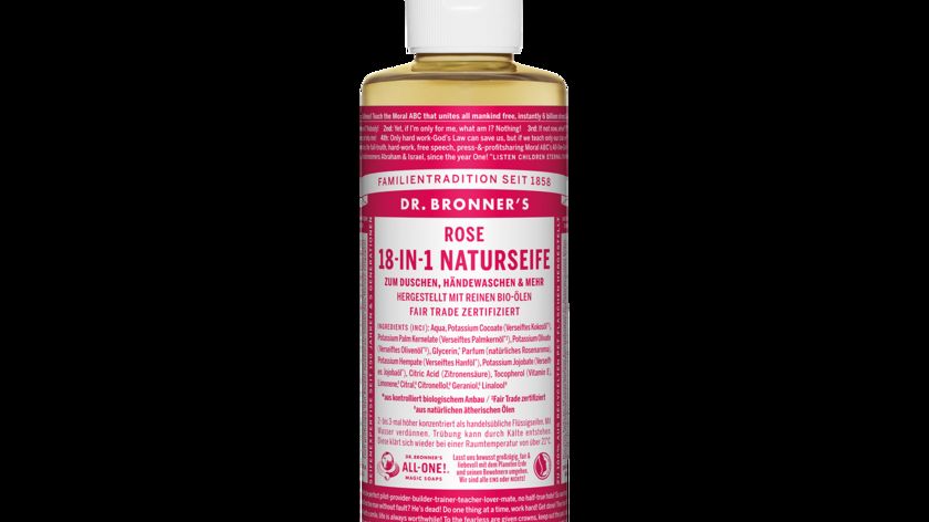 Dr. Bronner´s 18-in-1 Naturseife, Rose, 240 ml