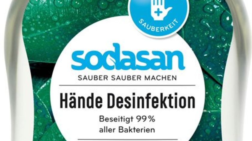Hände Desinfektion - Sodasan