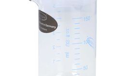 Trendglas Mini Messbecher mit ml Skala - kleine Mengen abmessen