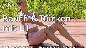 TELE-GYM 25 Emotional Moves Folge 6 Bauch und Rücken mit Lil VOD