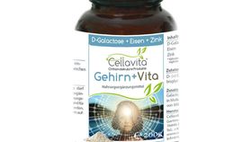 Gehirn+ Vita 200g im Glas (mit D-Galactose, Eisen & Zink)