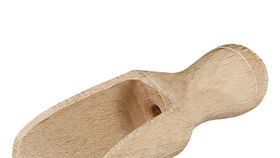 Holzschaufel Grösse XS halbrunde Form 5.2cm lang
