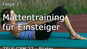 TELE-GYM 27 Kraft u. Geschmeidigkeit durch Pilates Folge 1 Mattentraining für Einsteiger VOD