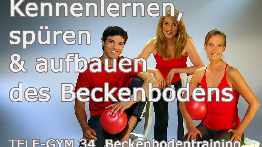 TELE-GYM 34 Beckenbodentraining Kennenlernen, spüren&amp;aufbauen des Beckenbodens VOD