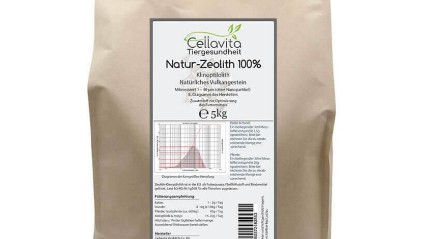 Zeolith - 5,0kg für Tiere (Pferde, Hunde & Katzen)