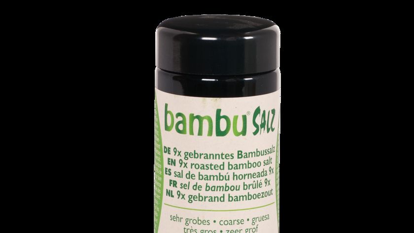 BambuSalz, 9x gebrannt, violette Kristalle, 100 g