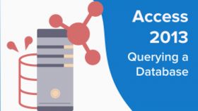 Querying a Database in Access 2013