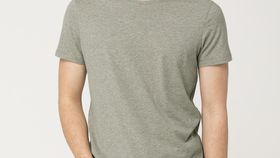 hessnatur Herren T-Shirt aus Bio-Baumwolle mit Kaschmir - beige - Größe 48