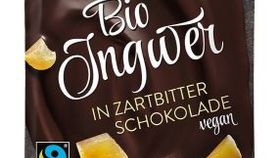 Ingwer in Zartbitter-Schokolade, 1 Beutel