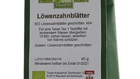 Biotee Löwenzahnblätter Tee