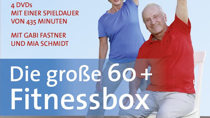 Die große 60+ Fitness-Box 4 Fitness-DVDs in einer Box