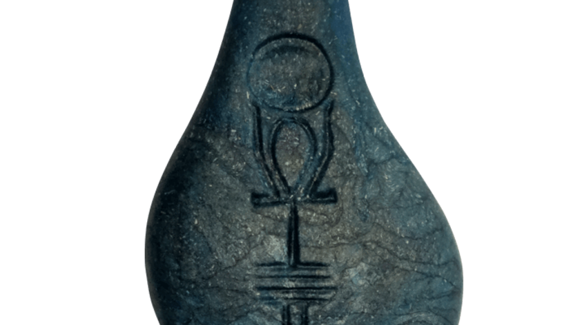 Stein der Harmonie (pazifikblau)