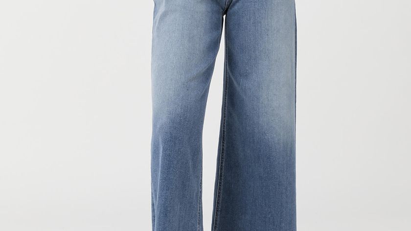 hessnatur Damen Jeans Culotte BetterRecycling aus Bio-Denim - blau - Größe 29/30
