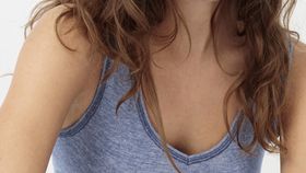 hessnatur Damen Funktions-Tanktop mit Bio-Merinowolle und Seide - blau - Größe 38