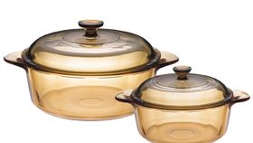 Glaskochtopf Set, 4-tlg