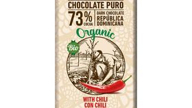 Schokolade mit Chili - dunkle Bio-Schokolade mit scharfer Note