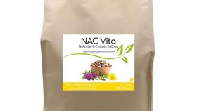 NAC Vita - 260 mg - N-Acetyl-L-Cystein aus natürlicher Fermentation - 500 Kapseln Vorratsbeutel