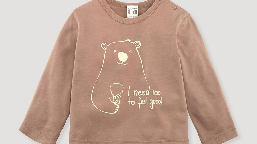 hessnatur Baby Langarmshirt aus Bio-Baumwolle - rosa - Größe 62/68