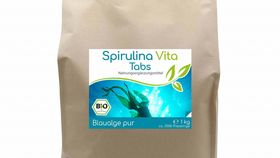 Bio Spirulina Vita Tabs à 400mg - 1000g - 250 Tages Vorrat