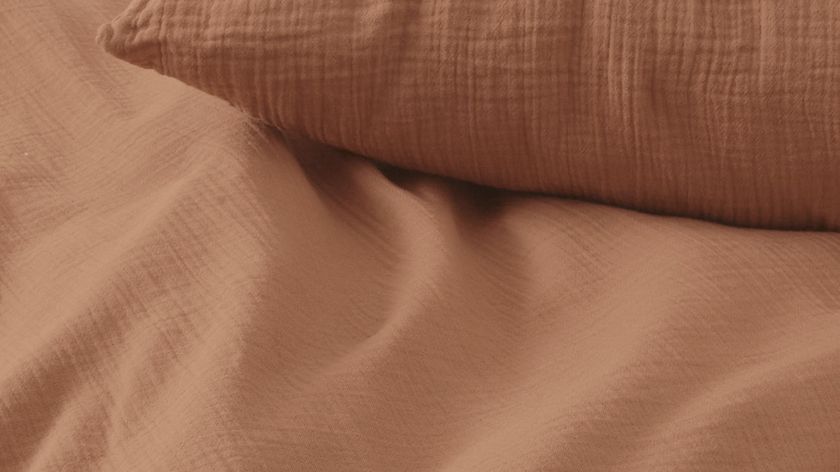 hessnatur Baby Musselin Bettwäsche aus Bio-Baumwolle - braun - Größe 100x135 / 40x60 cm
