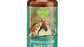 tierlieb Grünlippmuschel-Konzentrat 100 % für Hunde und Katzen