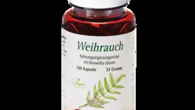 Weihrauch-Kapseln Salai Guggal mit Boswellia Säuren, 100 Stück