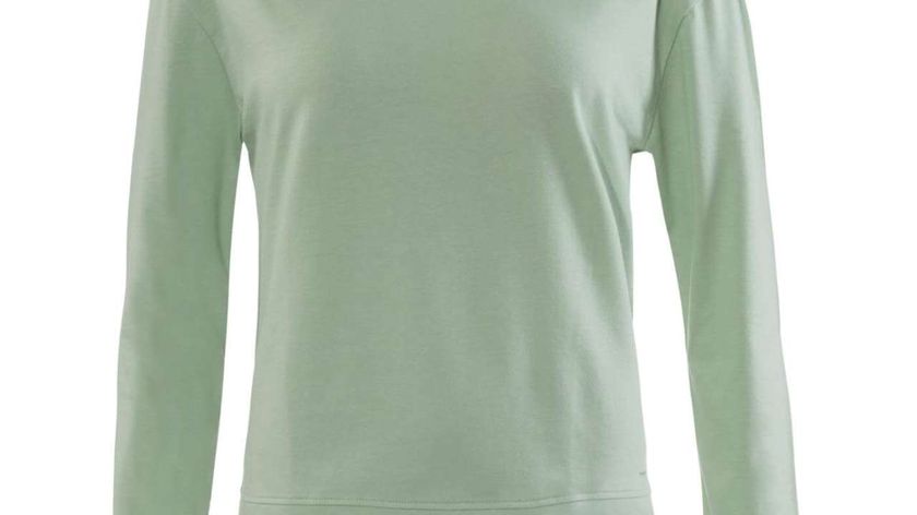 Living Crafts Damen Schlafshirt - Langarm aus Bio Baumwolle