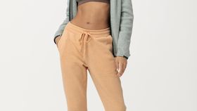 hessnatur Loungewear Sweathose aus Bio-Baumwolle - orange - Größe 44