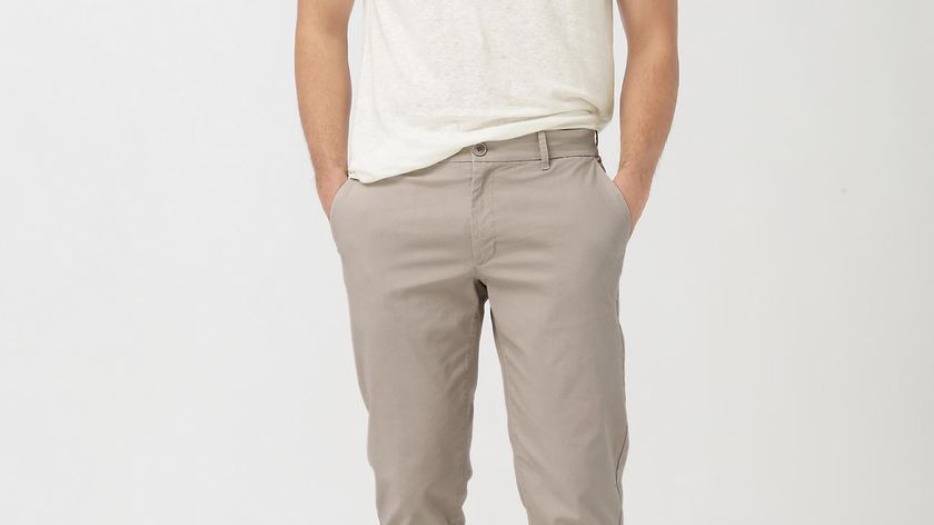 hessnatur Herren Chino Modern Fit aus Bio-Baumwolle mit Hanf - beige - Größe 54
