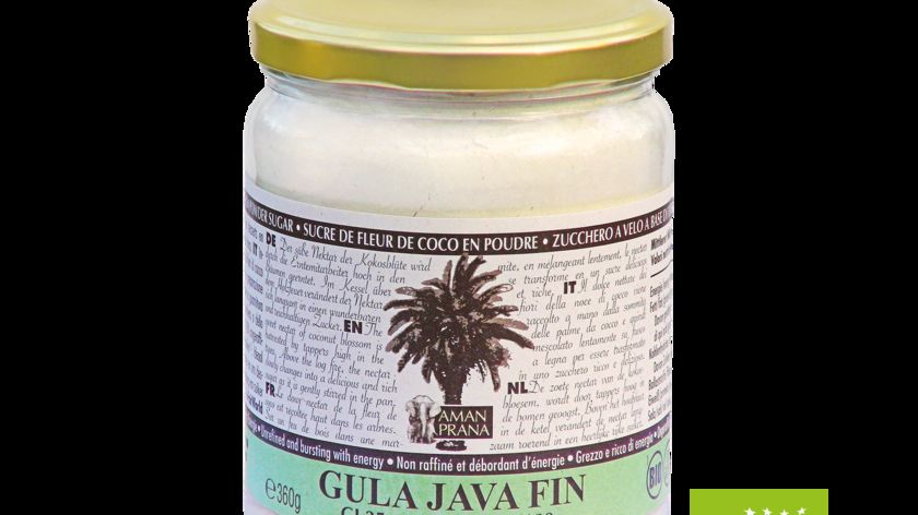 Gula Java Fin, BIO, 360 g