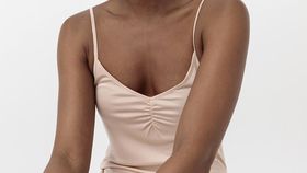hessnatur Damen Unterkleid Regular PURE SILK aus Bio-Seide - rosa - Größe 46