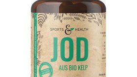 Jod aus Bio Kelp - DE-ÖKO-005 - 250 Kapseln - Natürliches Jod